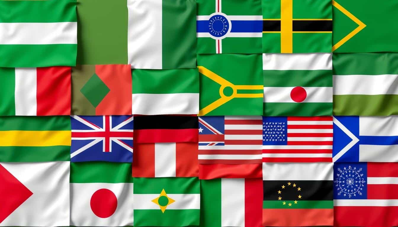 Drapeau Vert Blanc Rouge Horizontale Significations Et Exemples 